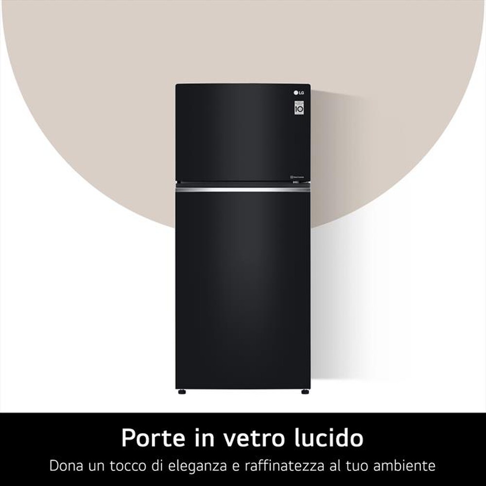 "LG - Frigorifero 2 porte GTB744BMBED Classe E 509L-Nero"