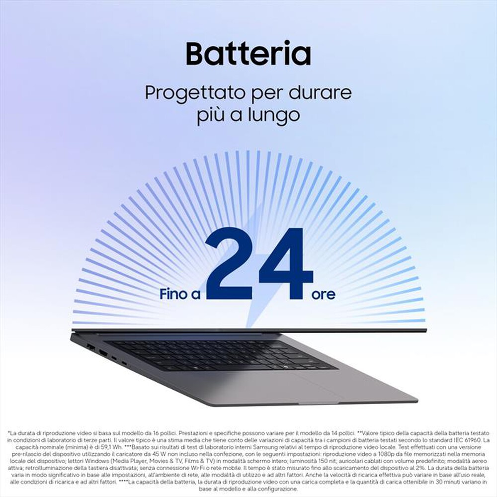 Immagine del prodotto SAMSUNG - Notebook GALAXY BOOK6 16"-Gray