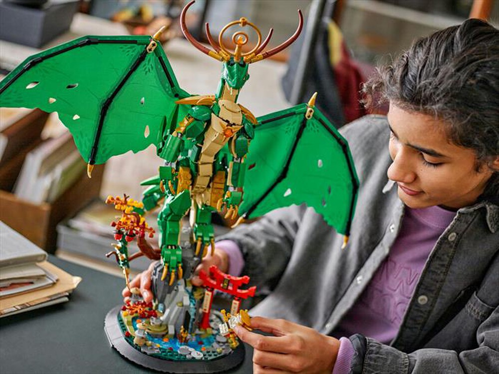 "LEGO - DRAGO-GUARDIANO-,"