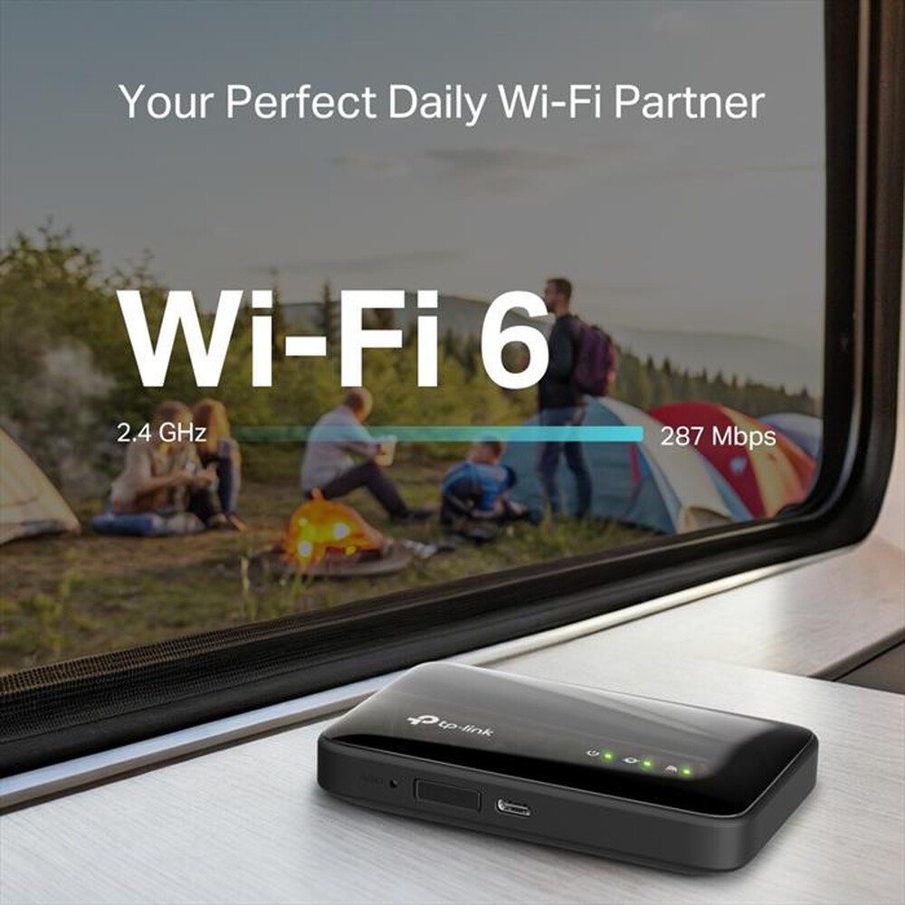 Immagine del prodotto TP-LINK - Router 150MBPS AX300 4G LTE MOBILE WI-FI-Nero