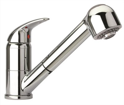 GLEM GAS - MIXDX Miscelatore con doccetta-INOX