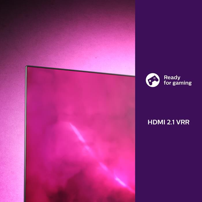 Telecomando Vocale AULCMEET 398GM10BEPHN0040SY Per TV Philips OLED 4K (48OLED806, 55OLED806, 65OLED806, 48OLED936, 65OLED936)