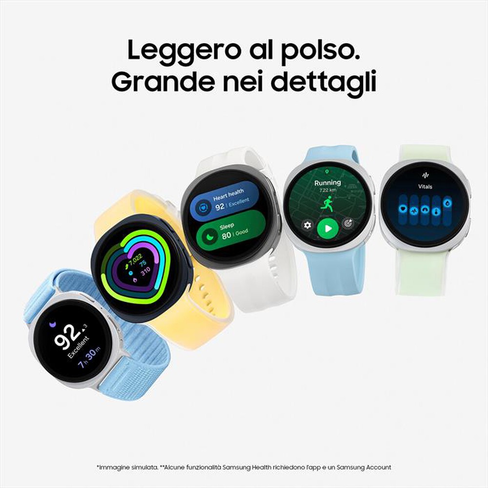 Immagine del prodotto SAMSUNG - Galaxy Watch9 40mm BT, 2+32GB-Graphite