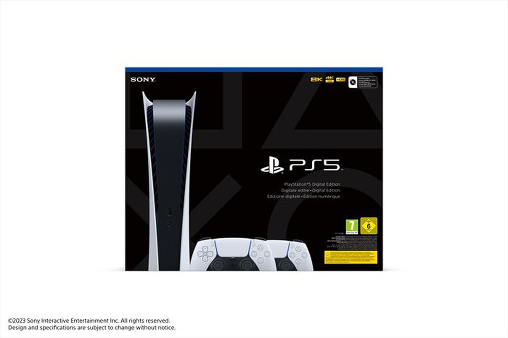 "SONY COMPUTER - PS5 DIGITAL C + DUALSENSE WHITE"