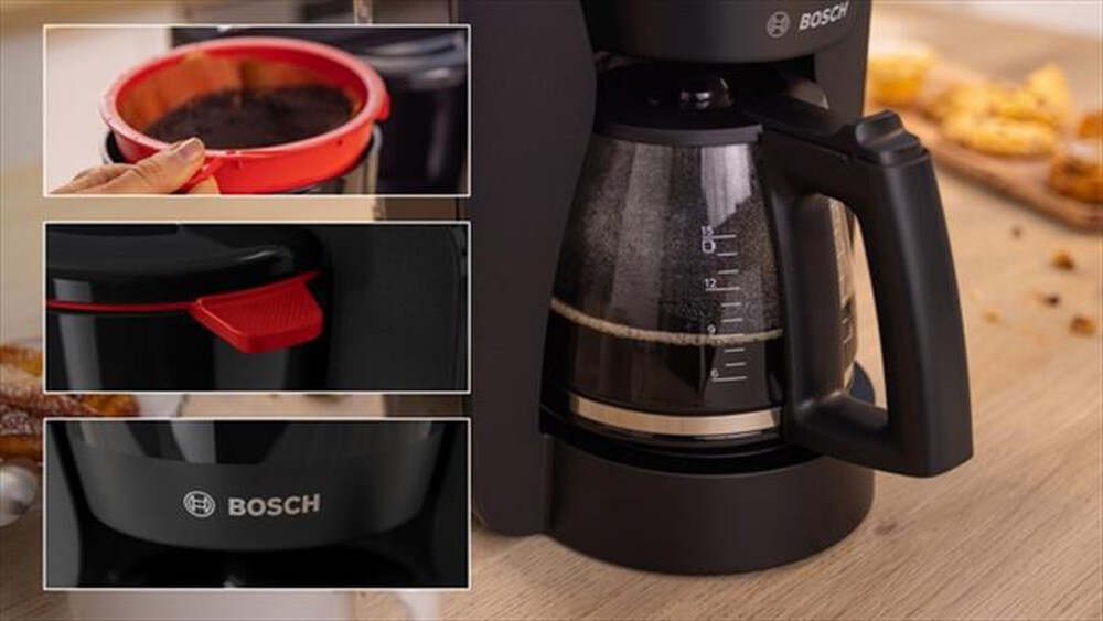 "BOSCH - Macchina caffè americana TKA3M133-Nero"