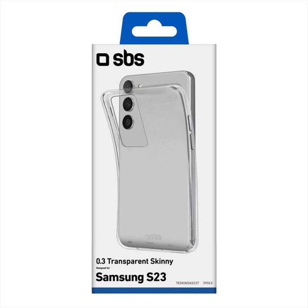 Immagine del prodotto SBS - Cover Skinny TESKINSAS23T per Samsung S23-Trasparente