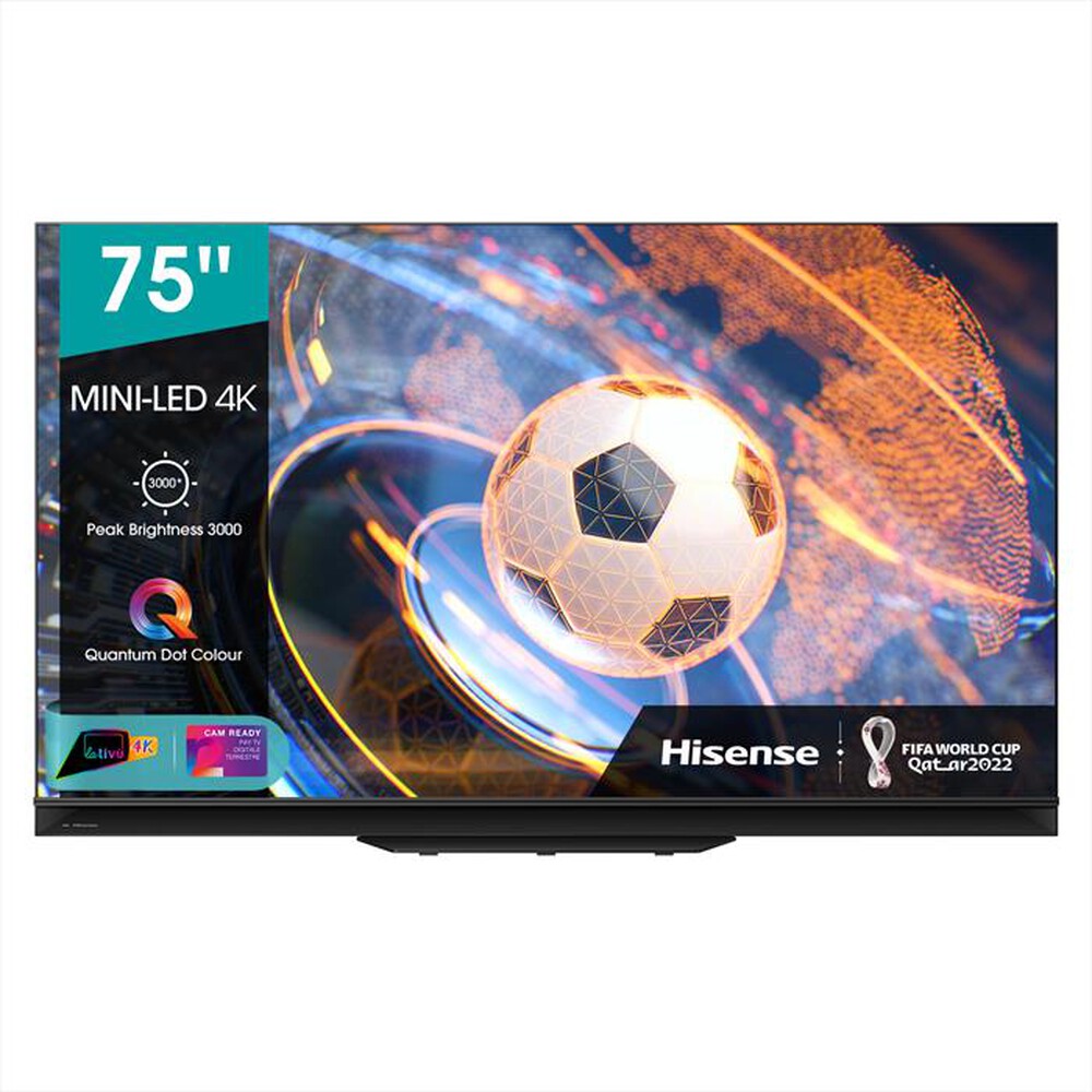 Immagine del prodotto HISENSE - Smart Tv MINILED 3000nit 75" 75U9GQ-Black
