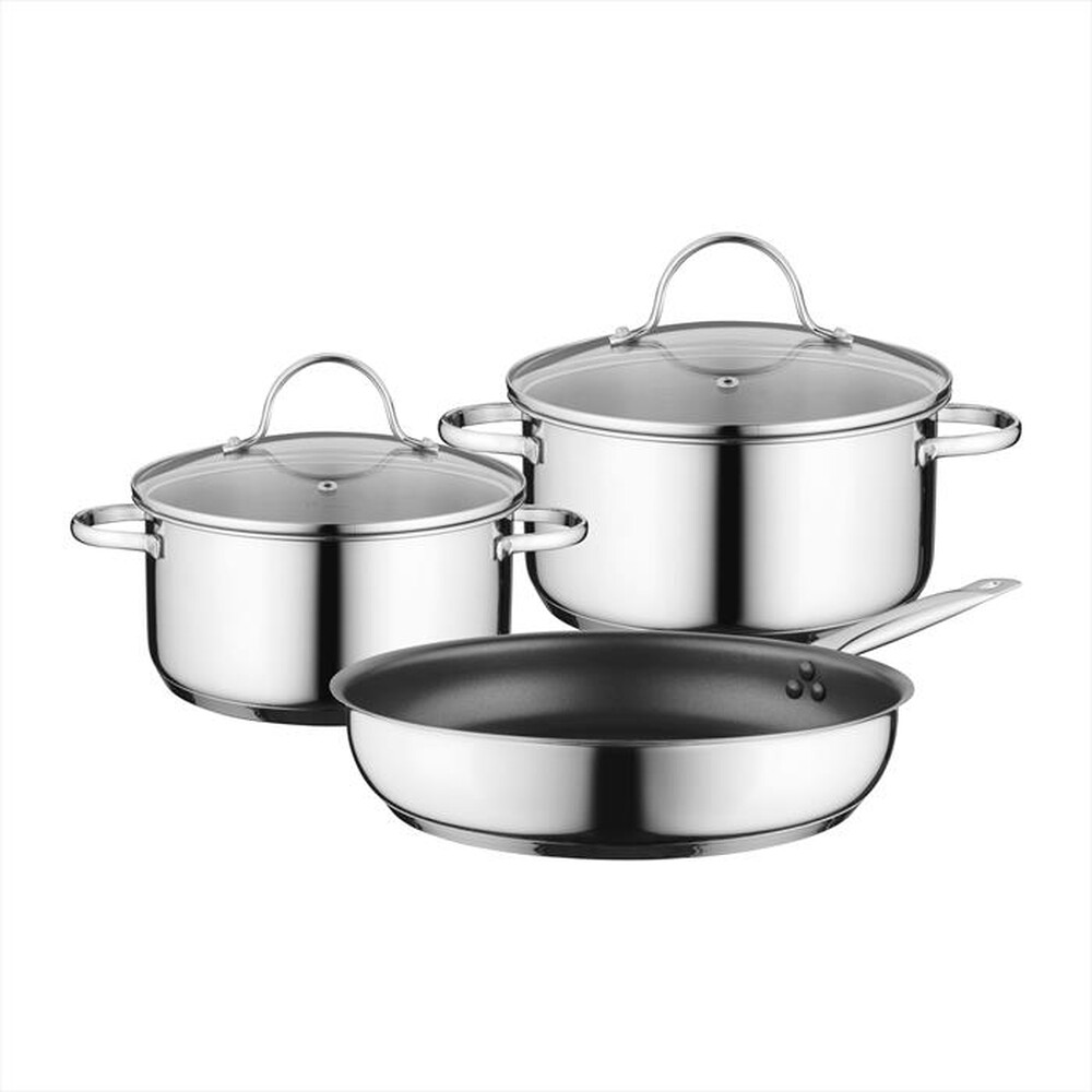 Immagine del prodotto BOSCH - HEZ9SE030 Set di 3 pentole antiaderenti-inox