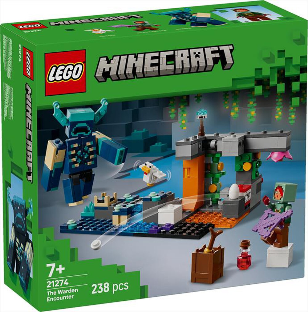 "LEGO - MINECRAFT L’incontro con il Sorvegliante - 21274"