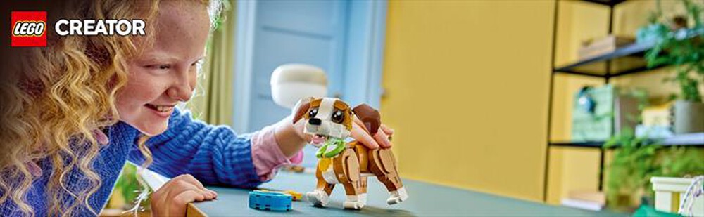 Immagine del prodotto LEGO - CREATOR 3IN1 Adorabili animali: cagnolino giocoso