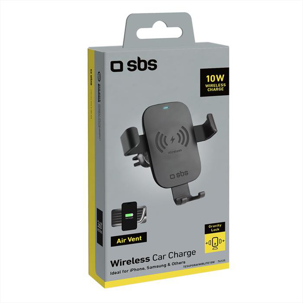 "SBS - TESUPGRAVWIRLITE10W-Nero"