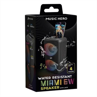 SBS - Speaker MHSPMIAMI6BTK-Nero