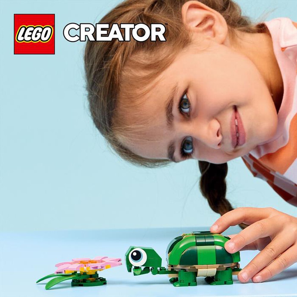 Immagine del prodotto LEGO - CREATOR 3IN1 Tartaruga con fiore di ninfea - 31377