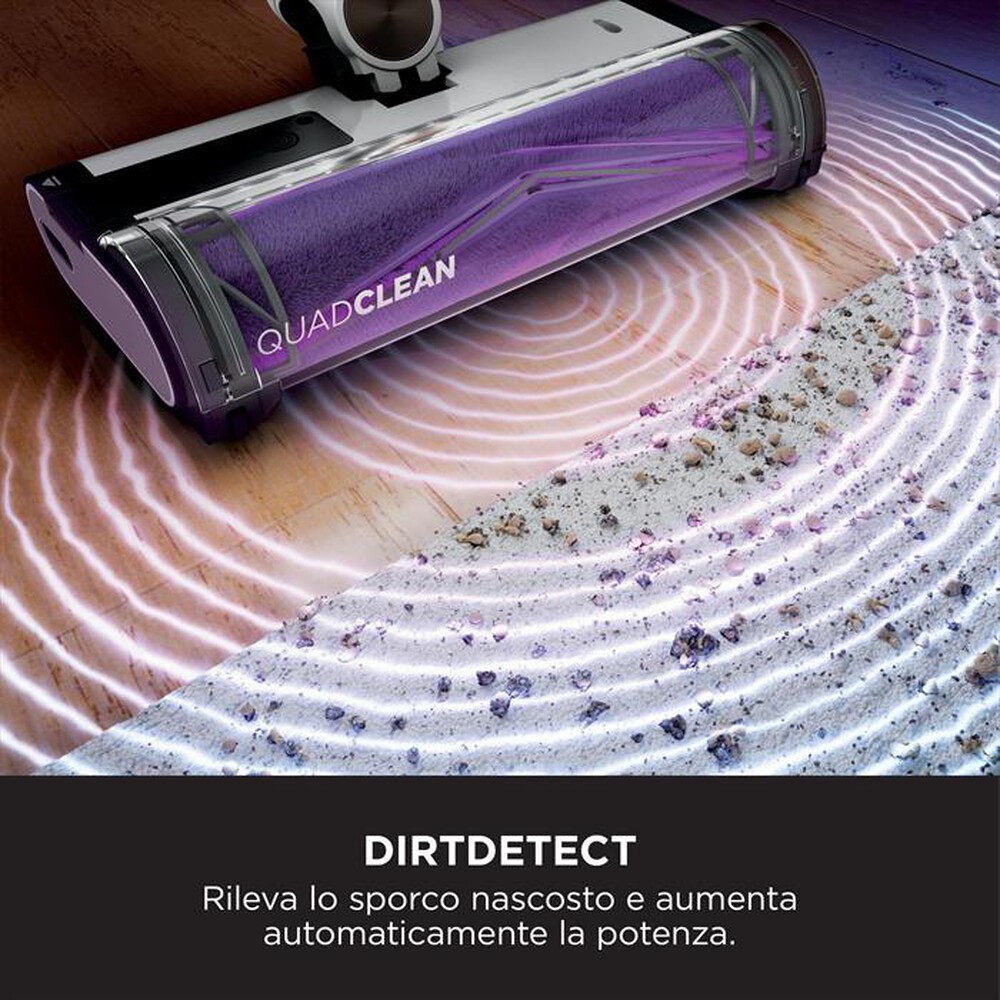 "SHARK - Scopa elettrica DETECT CON AUTOSVUOMENTO IW3612EU-Bianco"
