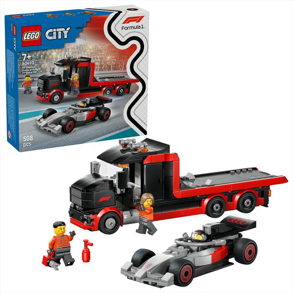 Immagine del prodotto LEGO - CITY Display Truck F1 con auto Audi F1 - 60493