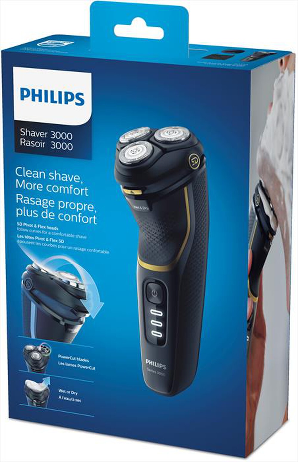 "PHILIPS - S3333/54-Nero/Oro"
