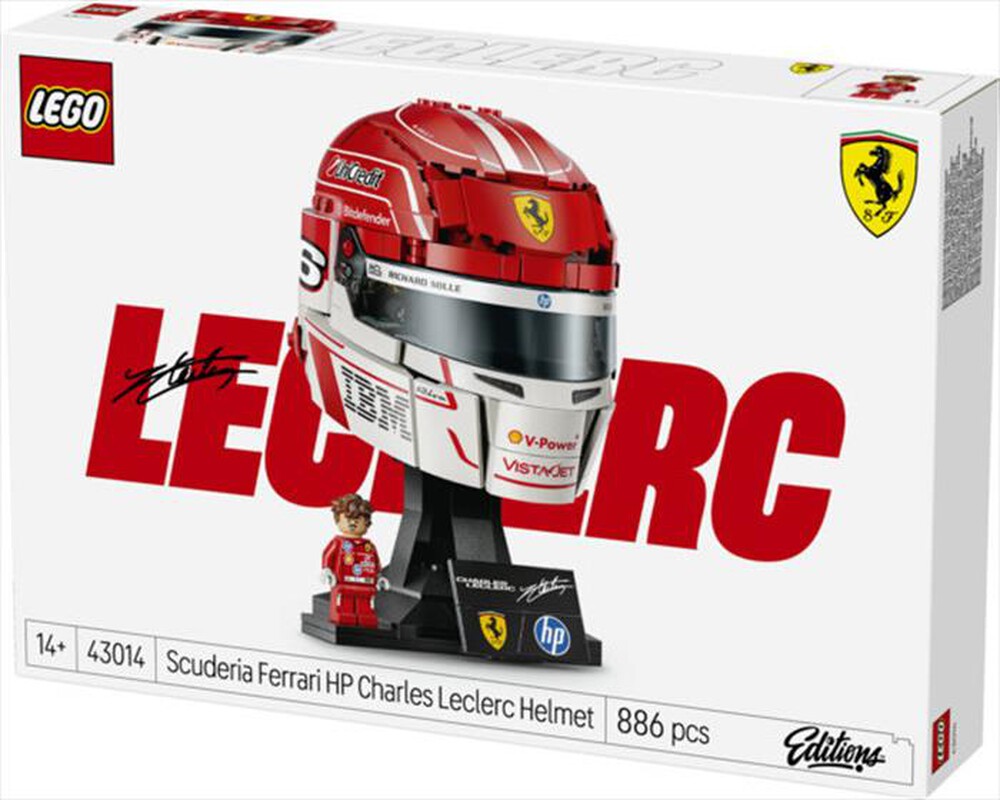 Immagine del prodotto LEGO - EDITIONS Casco di Charles Leclerc - 43014
