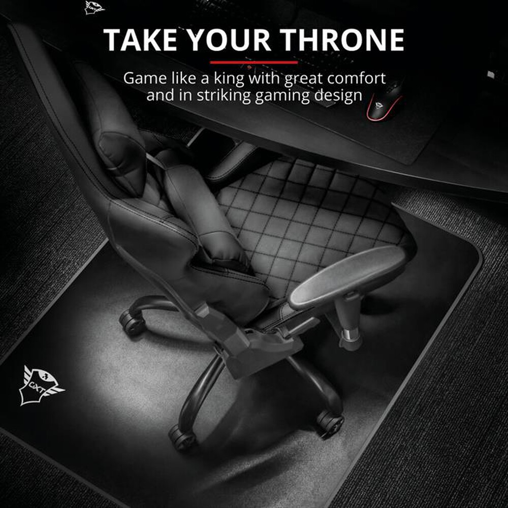 "TRUST - Sedia gaming GXT712 RESTO PRO CHAIR-Black"