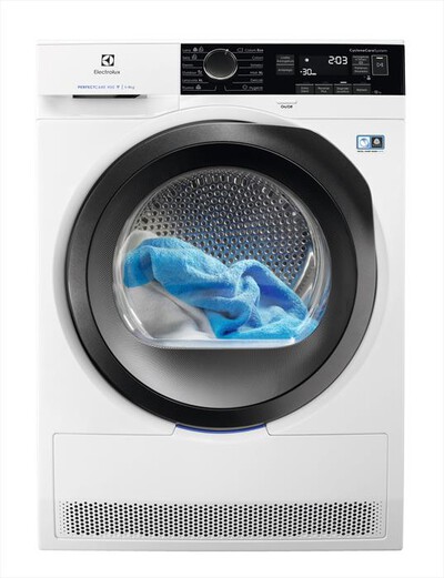 ELECTROLUX - Asciugatrice EW9HG297Y - 9 Kg-Bianco/obl&ograve; nero