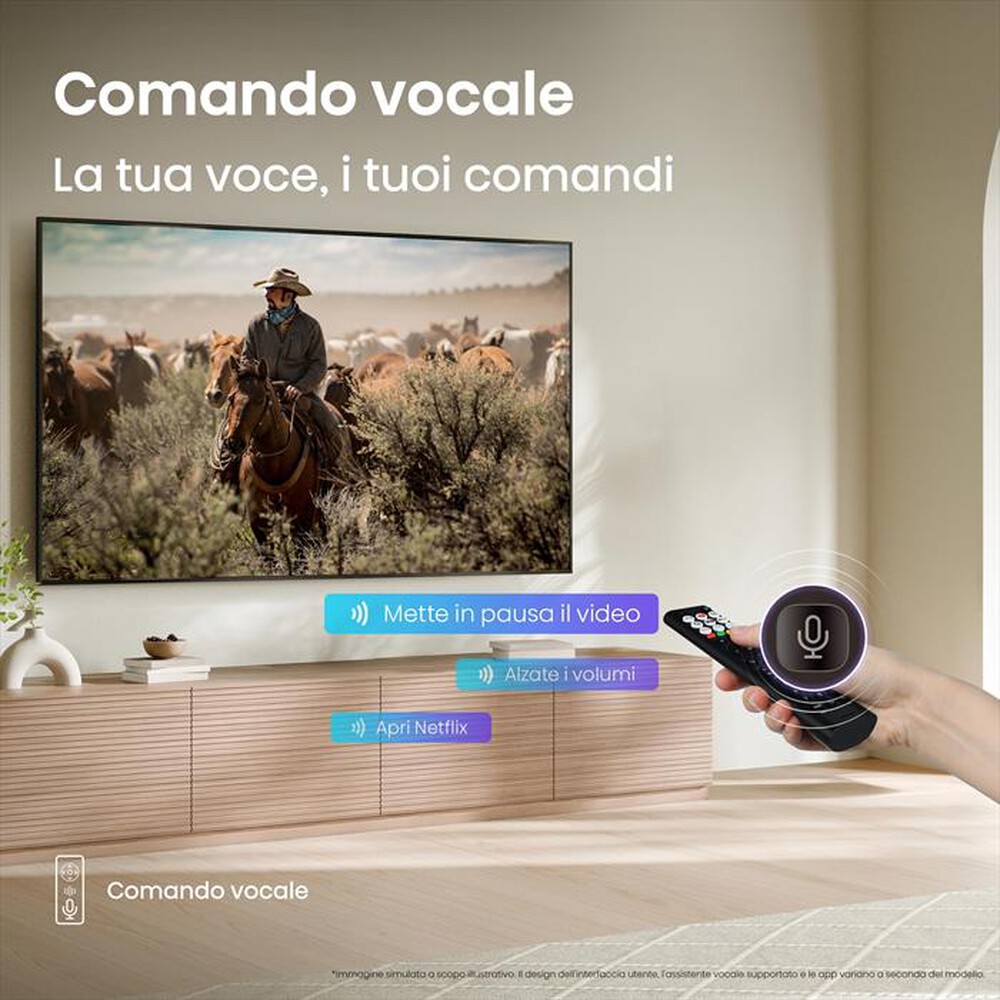 Immagine del prodotto HISENSE - Smart TV 65" 4K Ultra HD 65A69Q-NERO