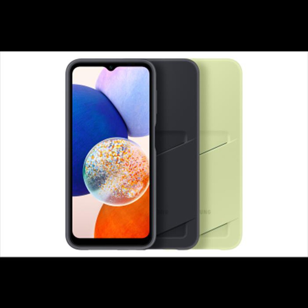 "SAMSUNG - CARDSLOT CASE per Samsung Galaxy A14 5G/A14-Nero"