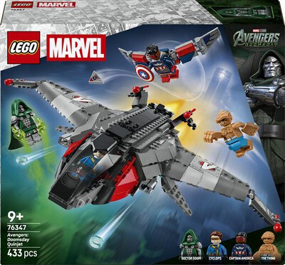 LEGO - MARVEL Avengers: Doomsday Quinjet - 76347