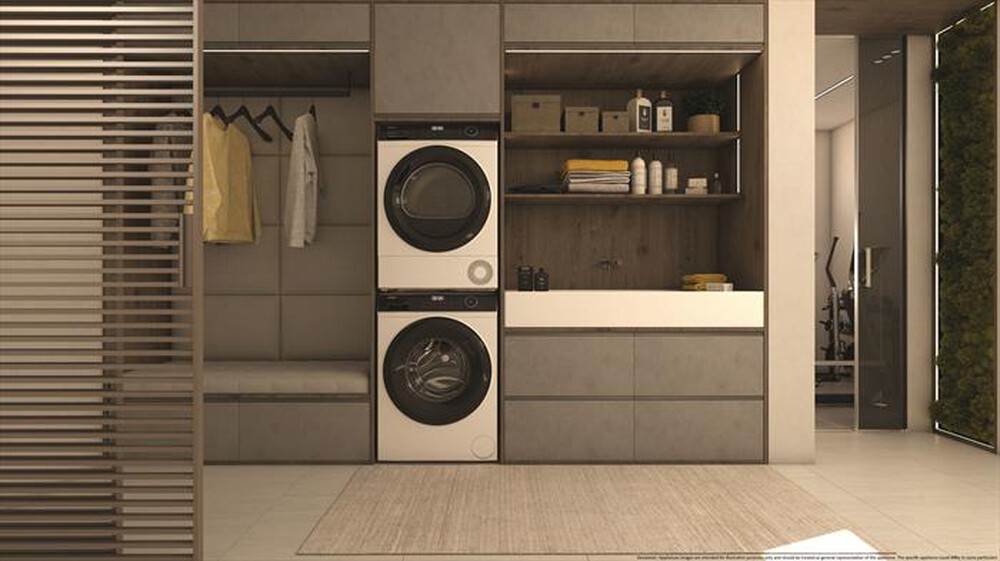 "HAIER - Asciugatrice HD90-A3939E-IT 9 Kg Classe A+++-Bianco"