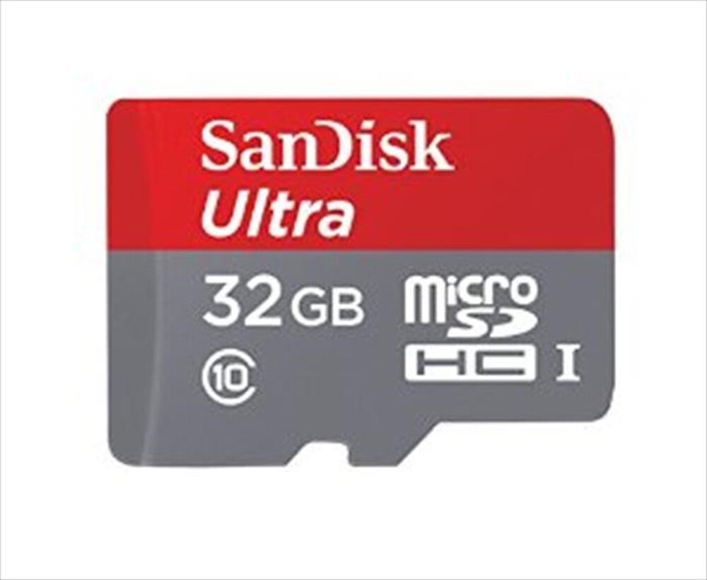 Immagine del prodotto SANDISK - MicroSDHC Ultra 32GB + adattatore SD