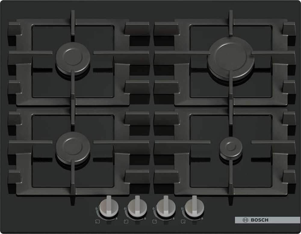 "BOSCH - Piano cottura a gas PNP6B6K40 59 cm-Nero"