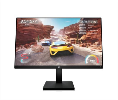 HP - MONITOR GAMING FHD X27-Nero