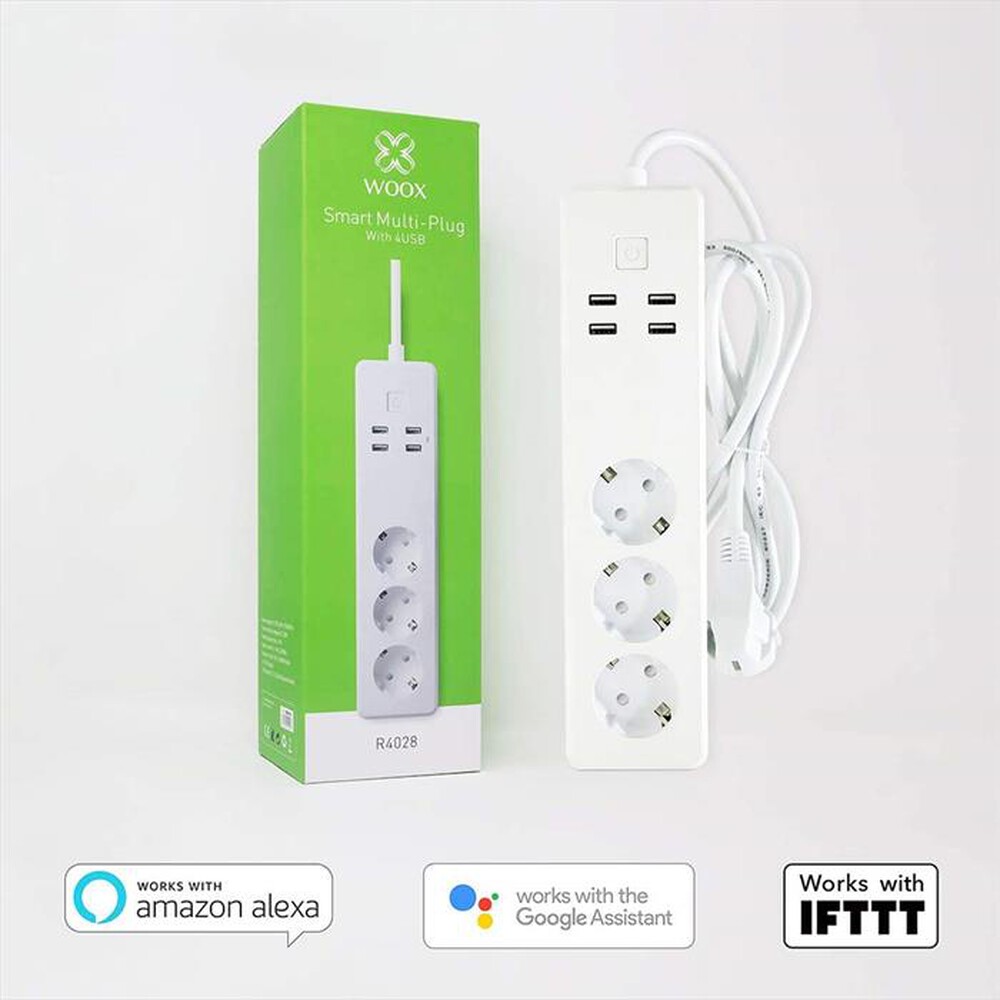 Immagine del prodotto WOOX - SMART MULTI PLUG-Bianco