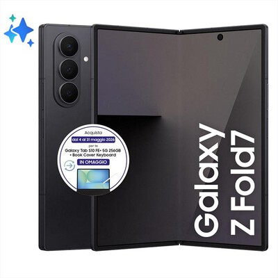 SAMSUNG - Galaxy Z Fold7 12+512GB-Jet Black