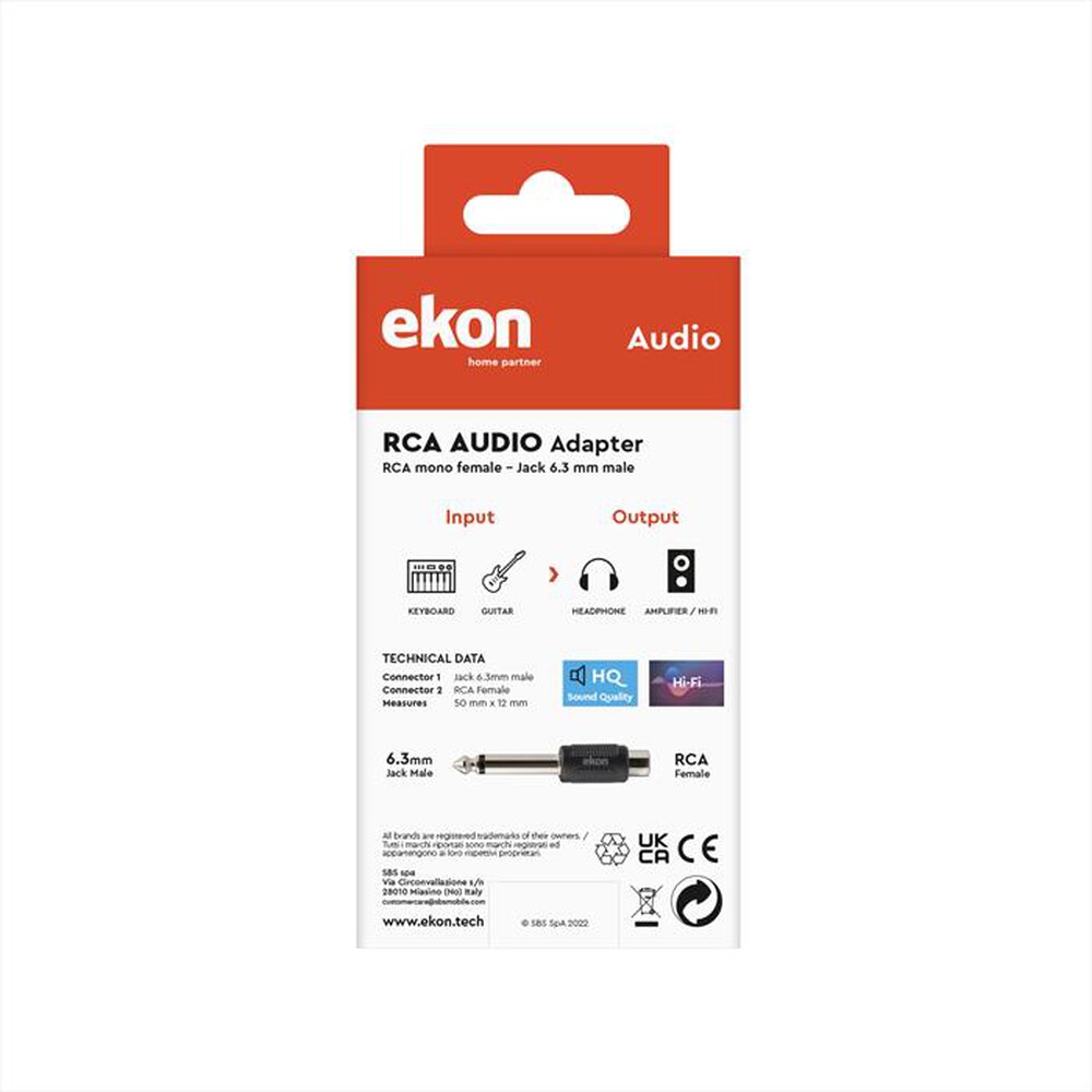 Immagine del prodotto SBS - ECARCAF63JACKM