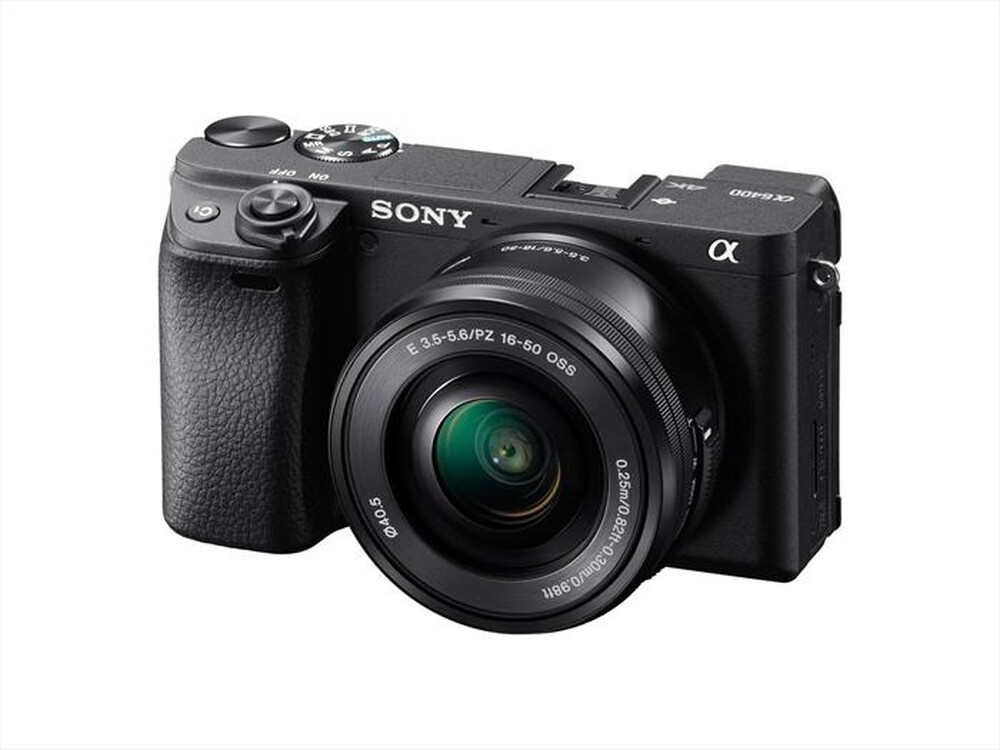 SONY - Fotocamera compatta ILCE6400AKB.CEC-black