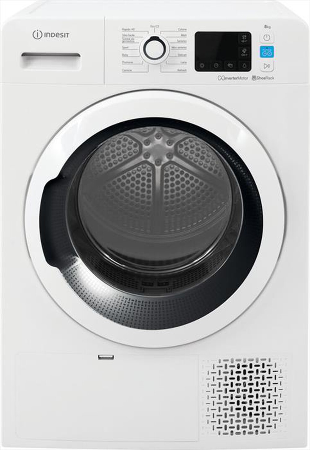 Immagine del prodotto INDESIT - Asciugatrice PUSH&GO YTN M11 83K RX IT 8 Kg-Bianco