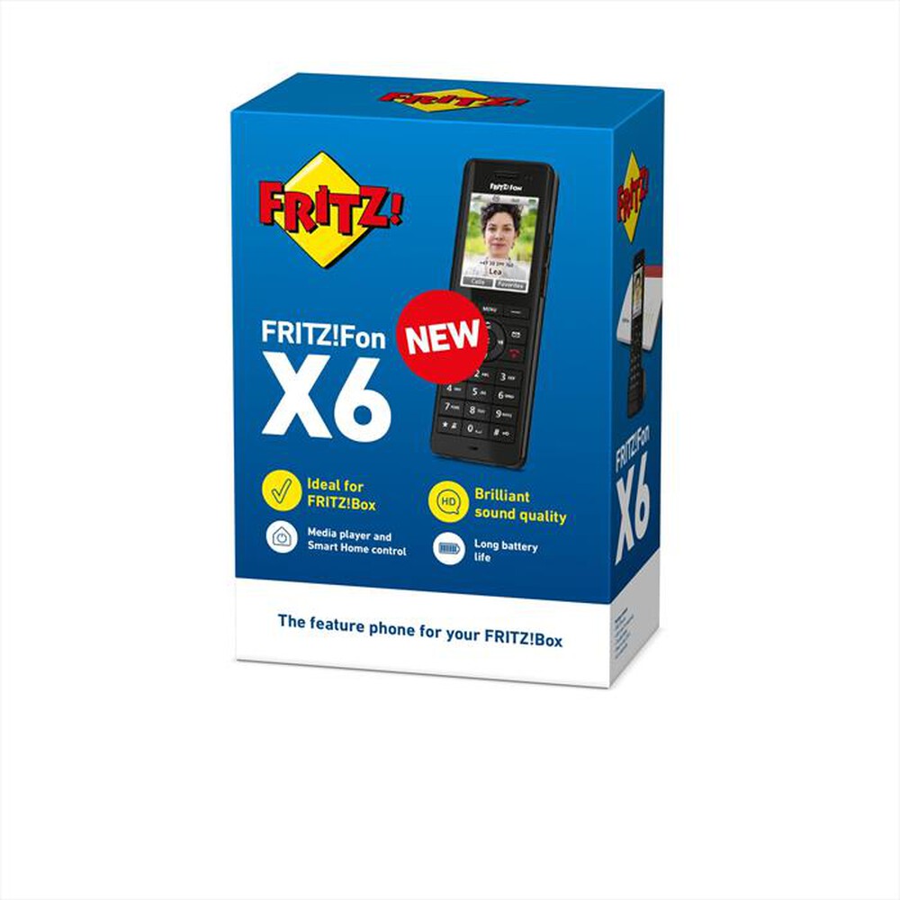 Immagine del prodotto FRITZ! - Base + handset FON X6-Nero