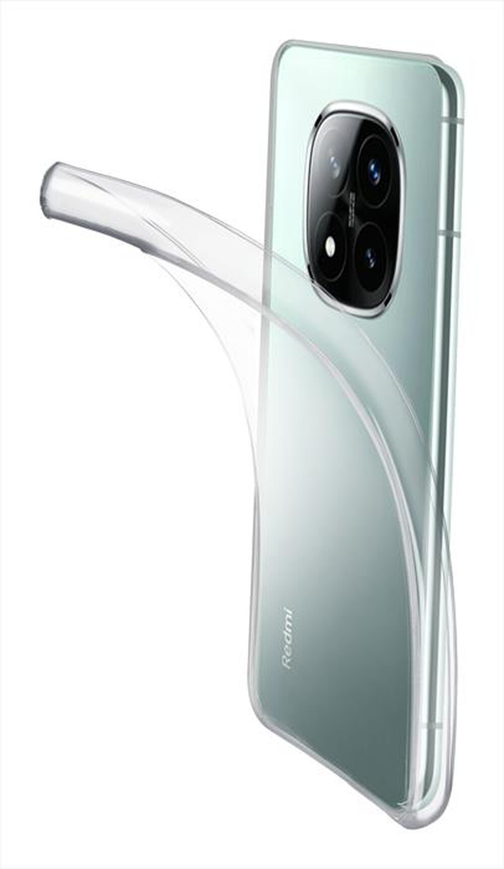 "CELLULARLINE - Cover FINE per Redmi Note 14 Pro+ 5G-Trasparente"