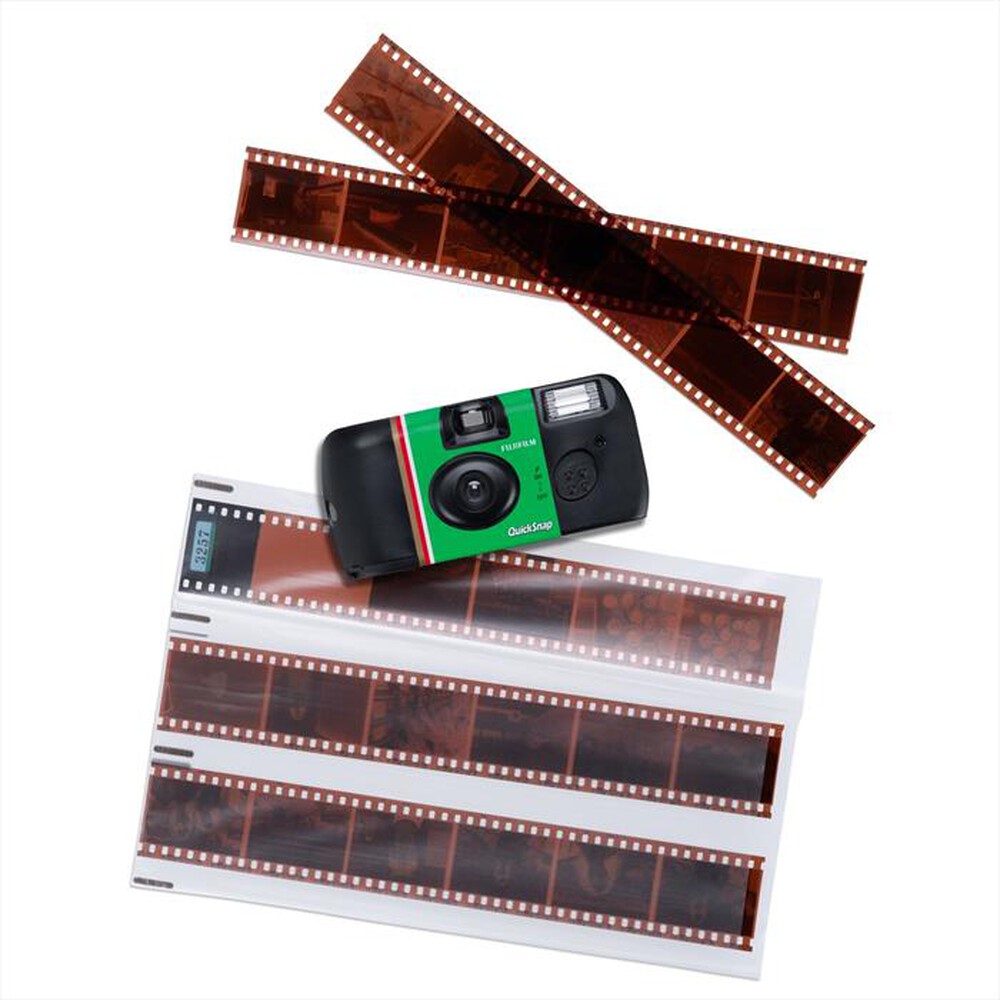 Immagine del prodotto FUJI - FOTOCAMERA MONOUSO QUICKSNAP FL SP 27EXP-nero verde