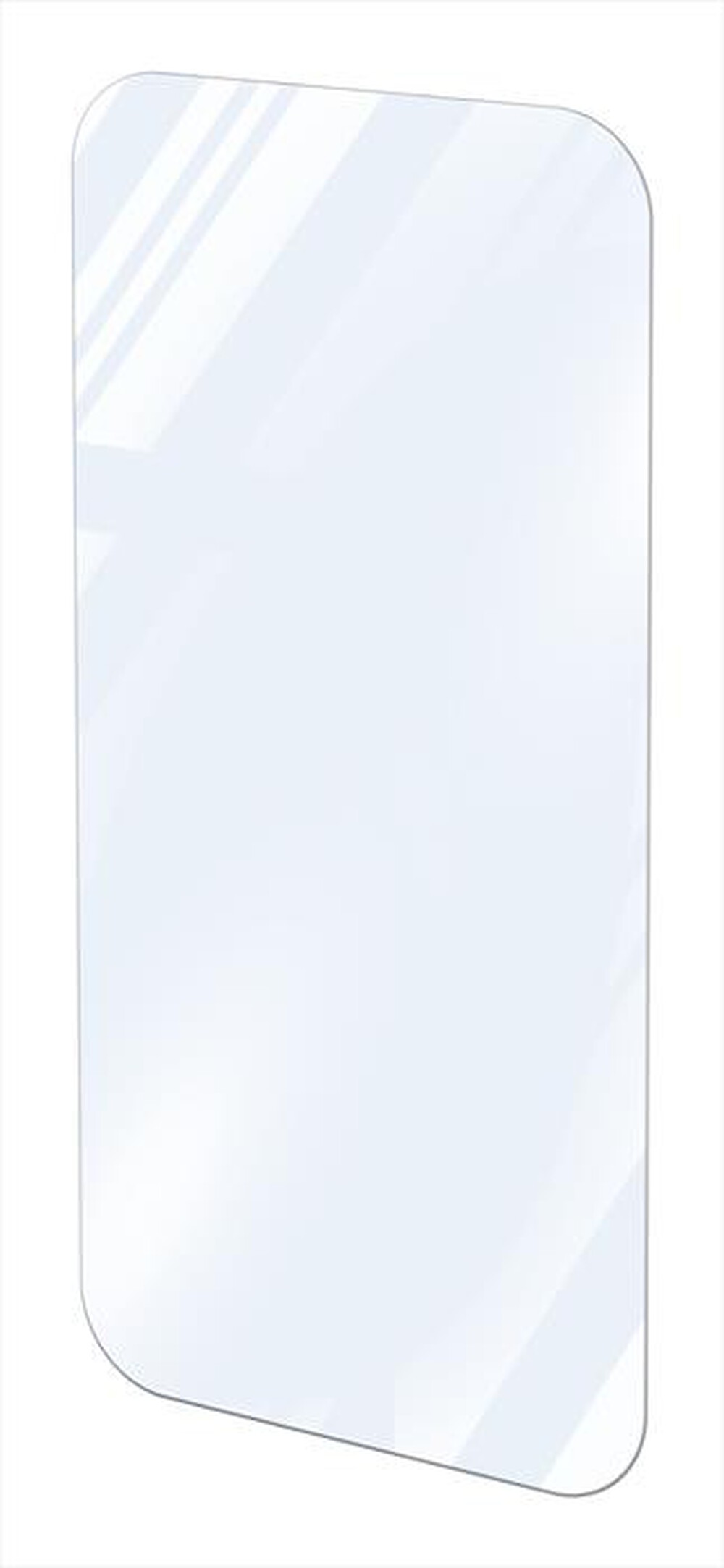 "CELLULARLINE - Pellicola protettiva BECOME GLASS per iPhone 16-Trasparente"