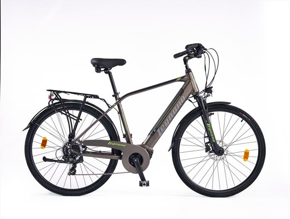 "LEGNANO - E-BIKE TERRA MAN TAGLIA 50-grigio scuro"