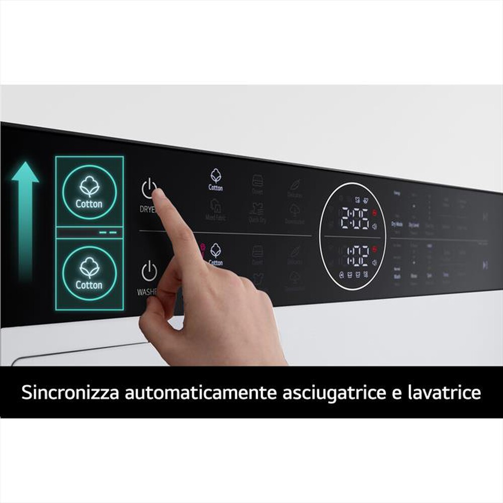 Immagine del prodotto LG - Lavasciuga WASHTOWER WT1210WWF 12/10 Kg Classe A-Bianca