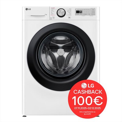 LG - Lavatrice AI DD P1 F4R3P11NSWB 11kg Classe A-Bianco