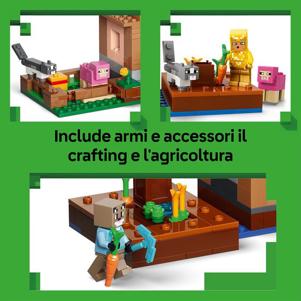 Immagine del prodotto LEGO - MINECRAFT Attacco villaggio dell&rsquo;Evocatore - 21596
