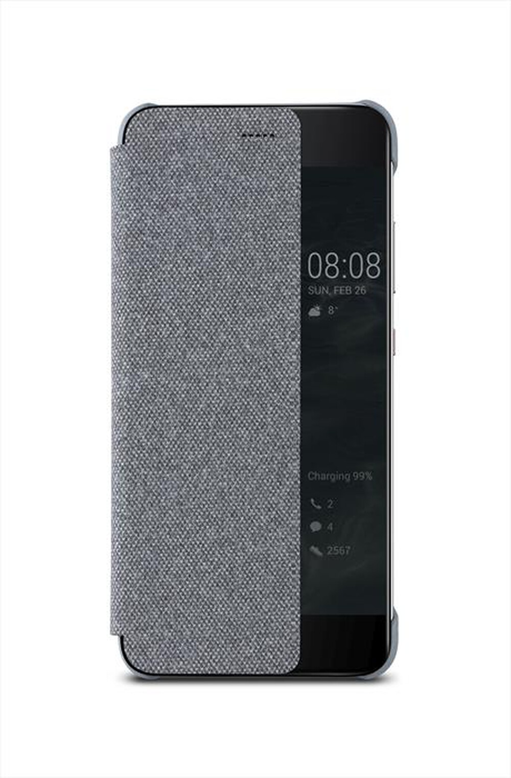 "HUAWEI - P10 View Flip Cover - Grigio Chiaro"