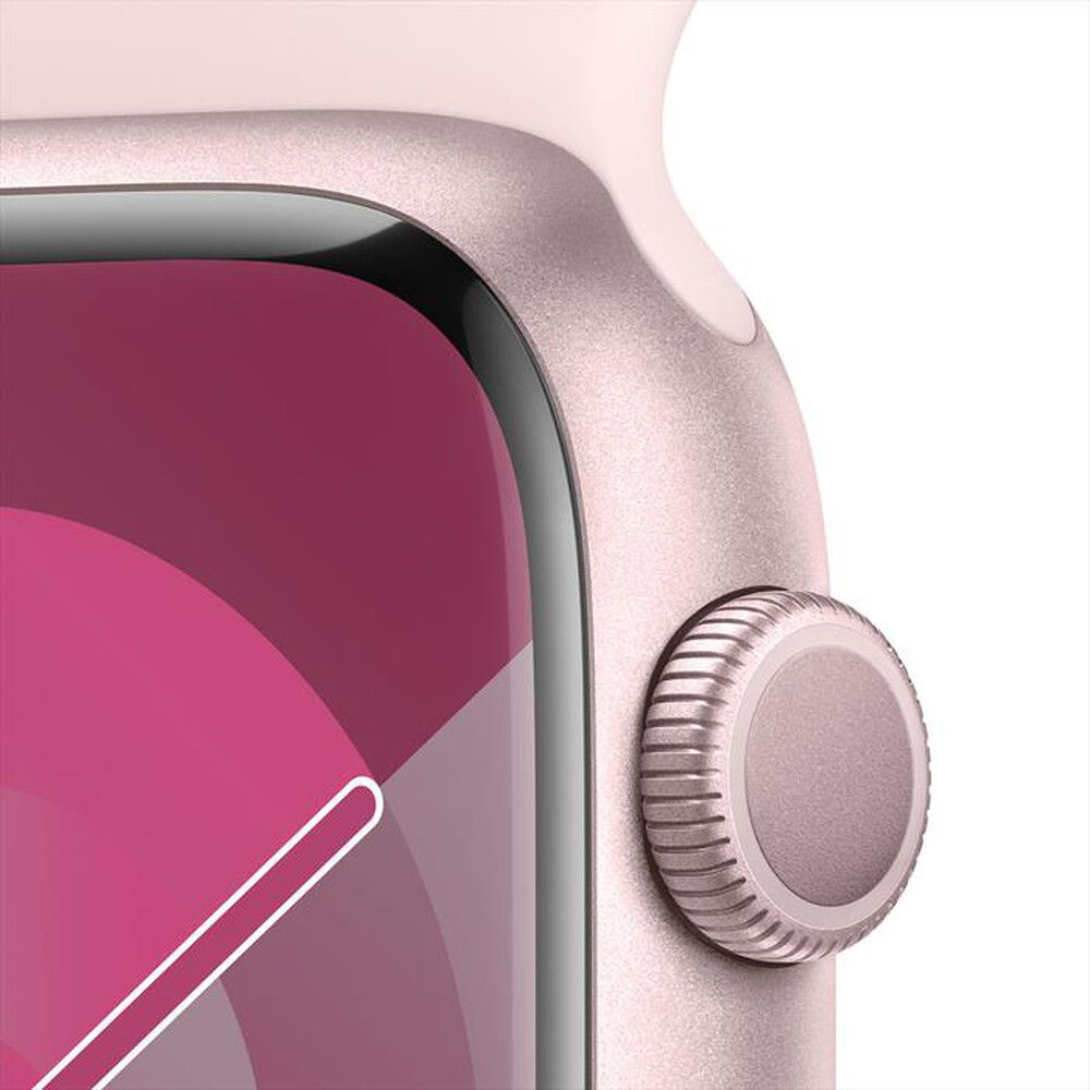 "APPLE - Watch Series 9 GPS Cassa 45mm - S/M-Rosa Confetto"