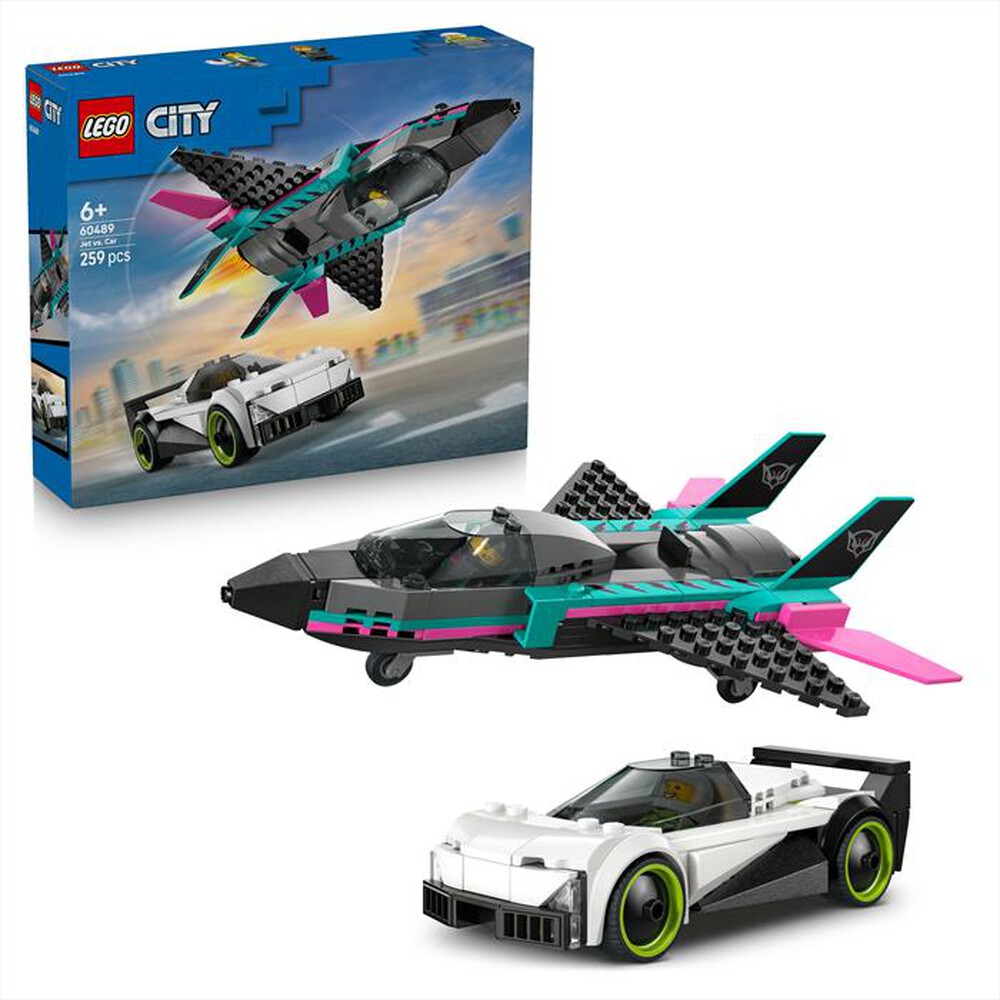 Immagine del prodotto LEGO - CITY Jet contro Auto sportiva - 60489