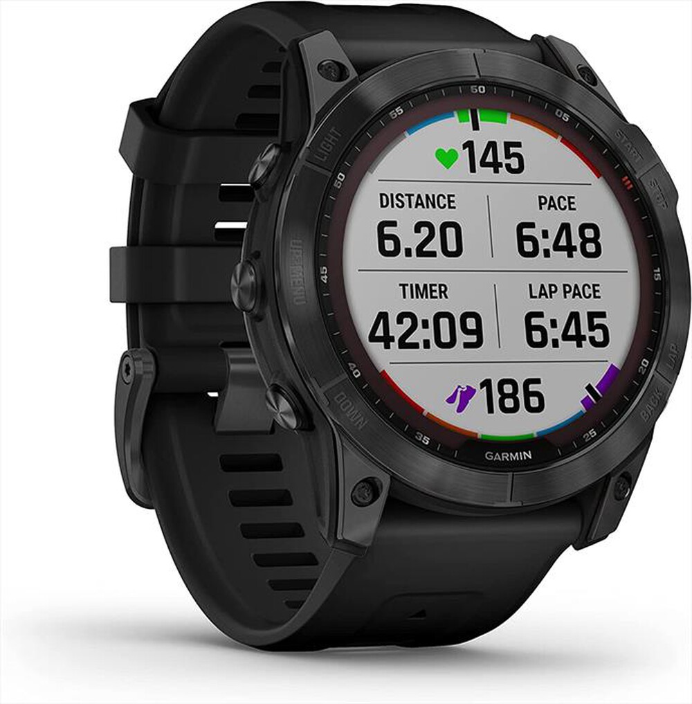 "GARMIN - Smart Watch Fenix 7X Solar Edition-Grigio"