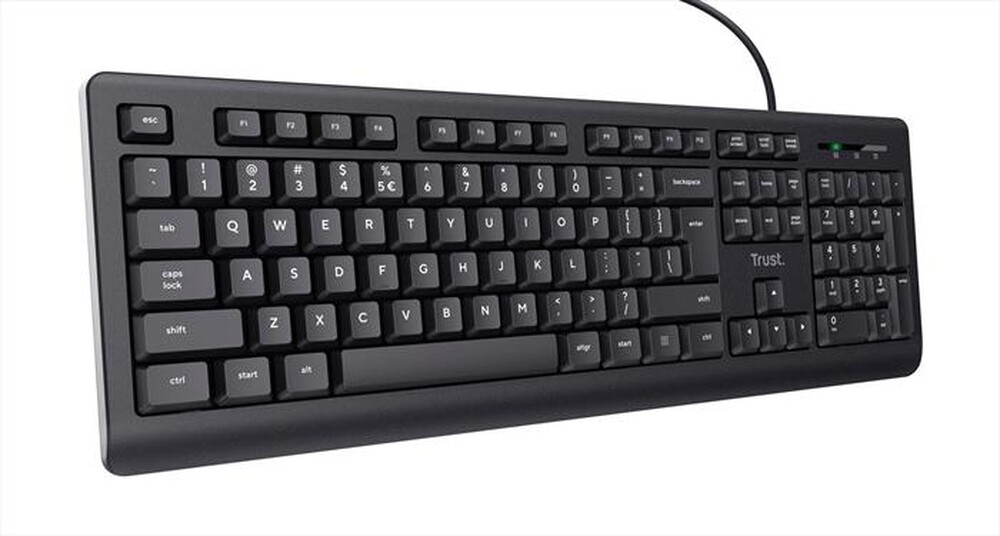 "TRUST - TK-150 KEYBOARD IT-Black"