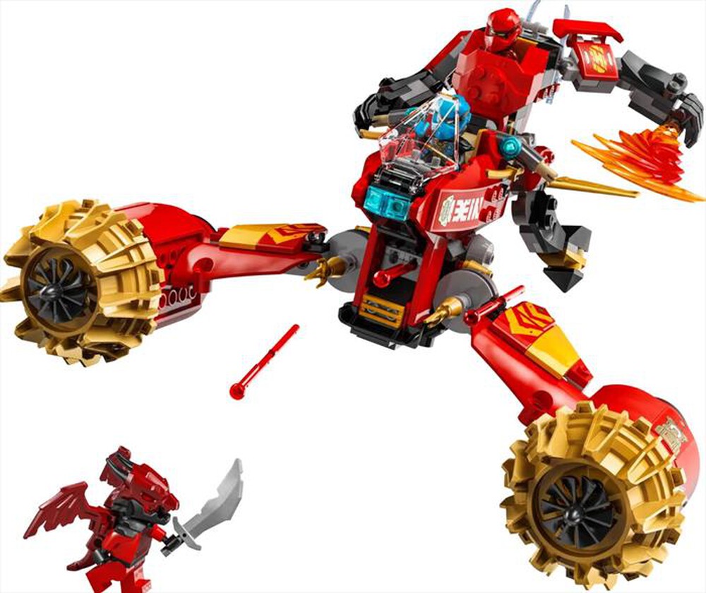 "LEGO - NINJAGO Mech Storm Rider di Kai - 71830-Multicolore"