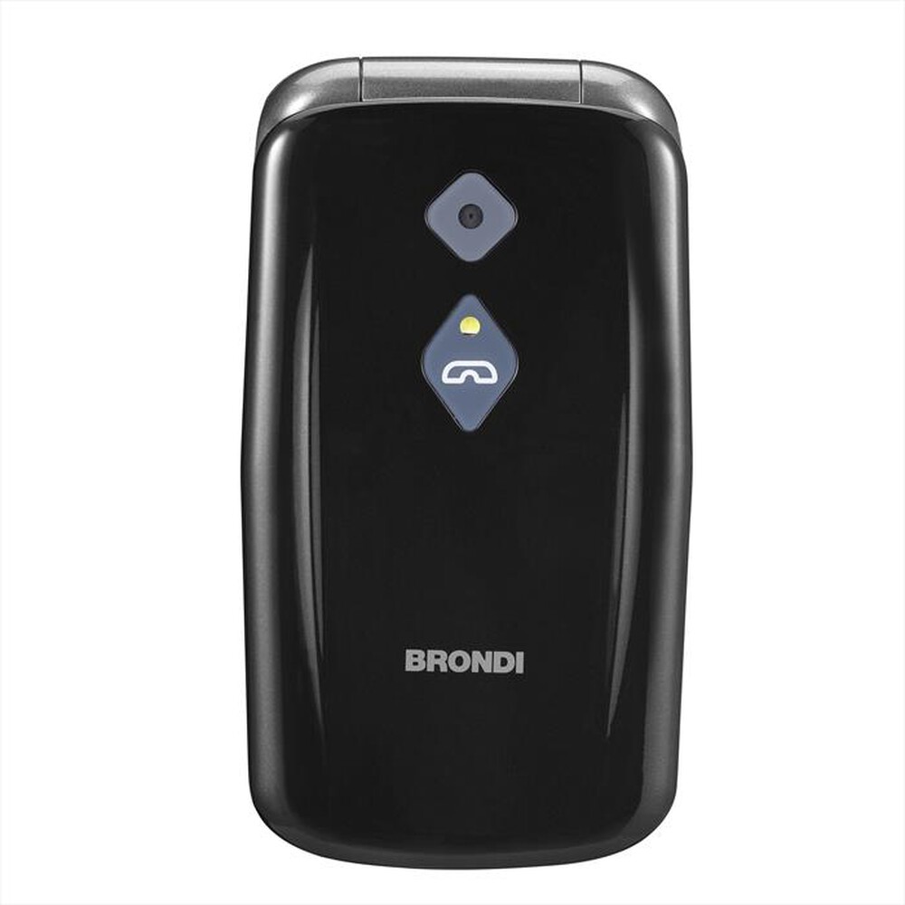 "BRONDI - Cellulare AMICO SICURO PLUS-BLACK METAL"